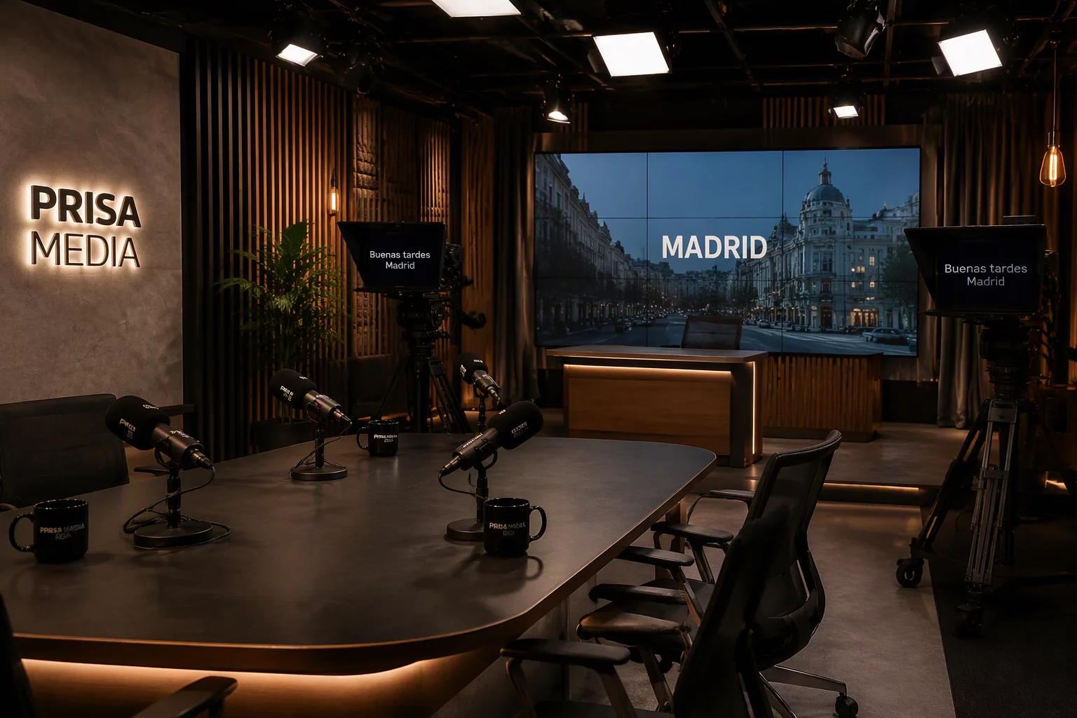 Estudio de grabación y preparación para medios en Medias Comunicación Pro